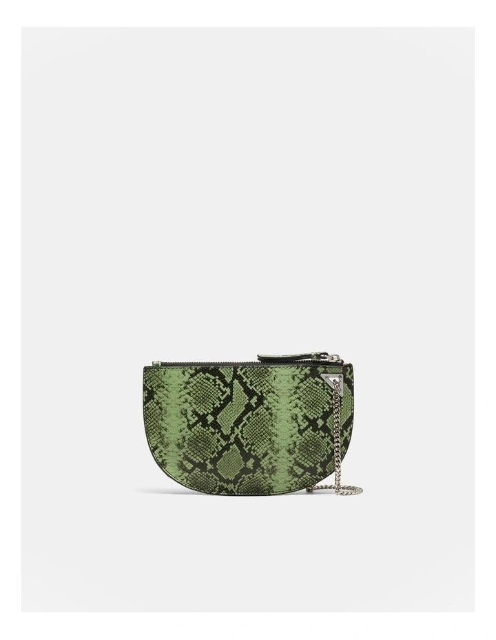 Dolly Pouch in Matcha Snake image 4