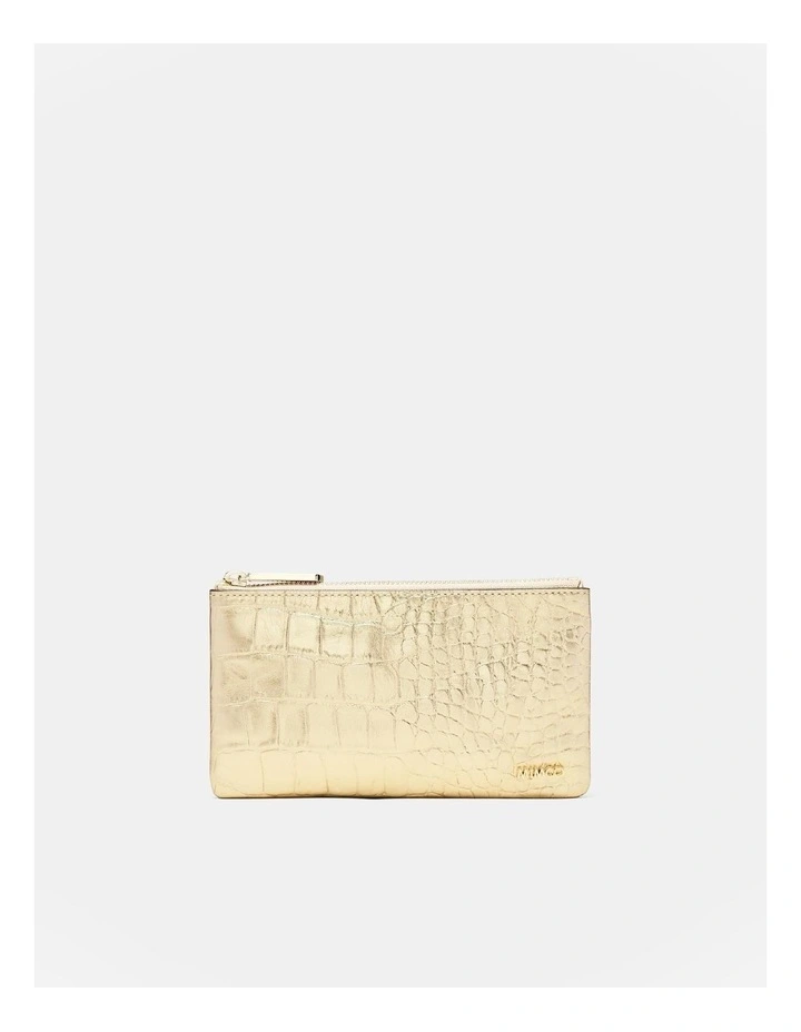 Drift Medium Pouch in Light Gold image 1