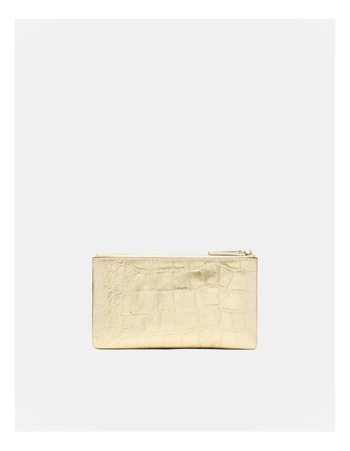 Drift Medium Pouch in Light Gold image 3