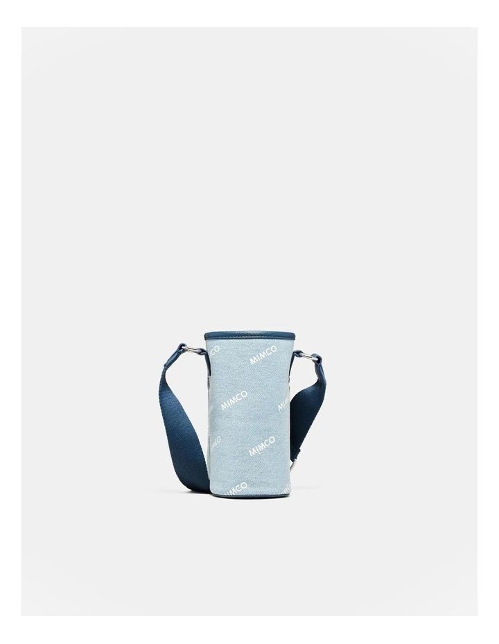Poolparty Drink Bottle Crossbody Bag in Denim image 5