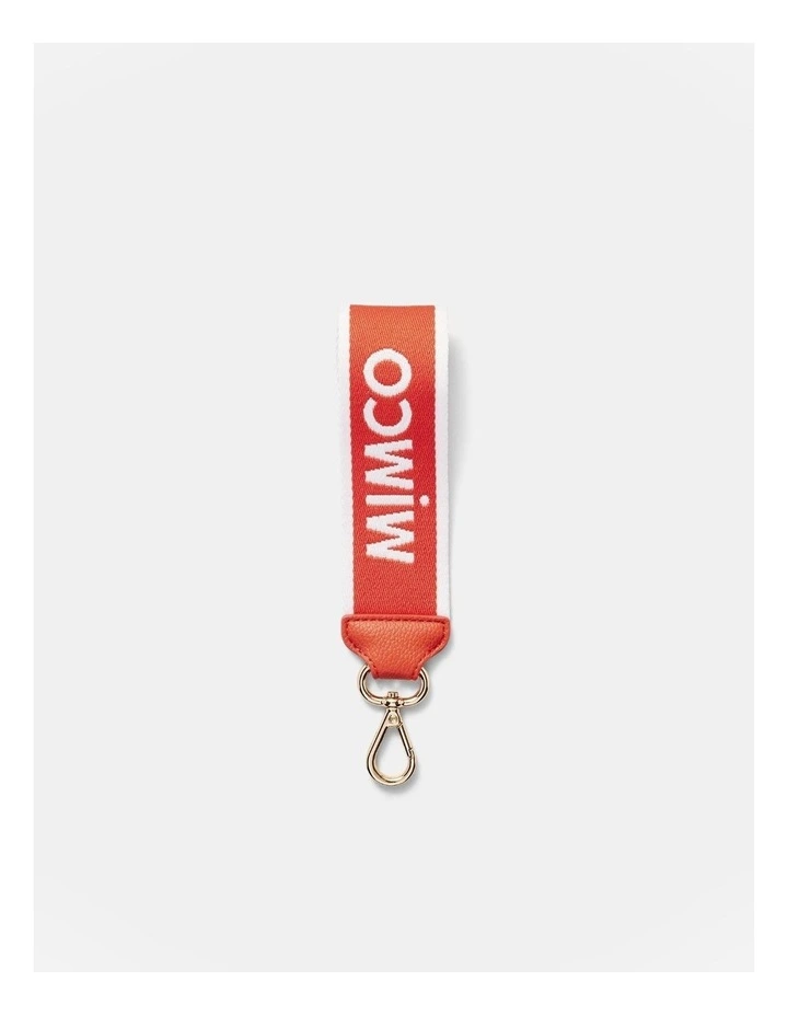 Stripe Webbing Wrist Strap in Mandarin image 1