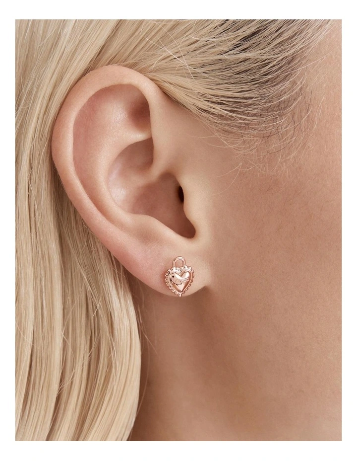 En Pointe Earrings Set in Rose Gold image 6