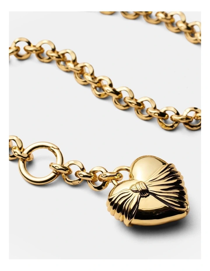 En Pointe Necklace in Gold image 3