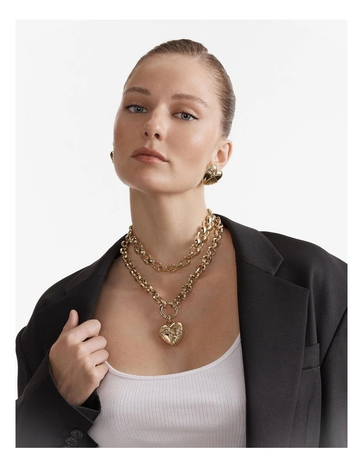 En Pointe Necklace in Gold image 6