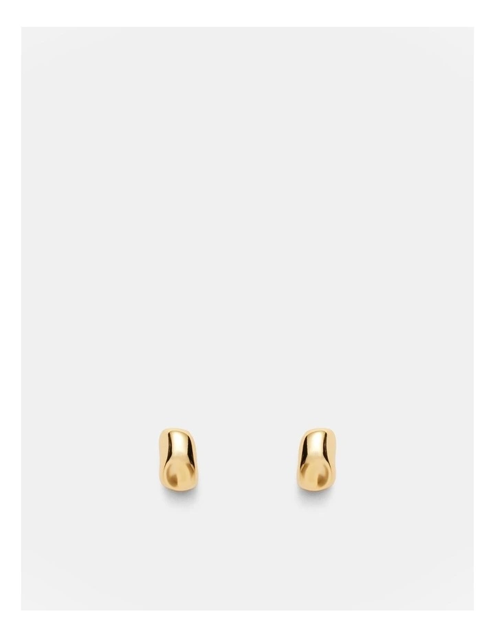 What A Treasure Stud Earrings in Gold image 1