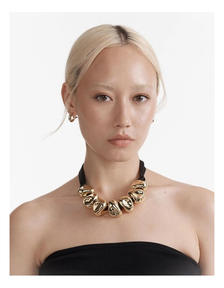 What A Treasure Necklace in Gold image 2