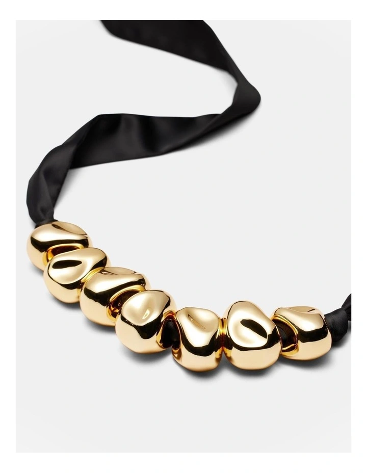 What A Treasure Necklace in Gold image 3