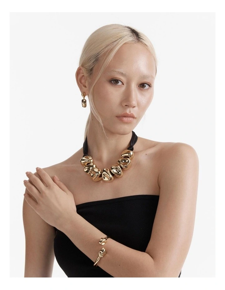 What A Treasure Necklace in Gold image 4