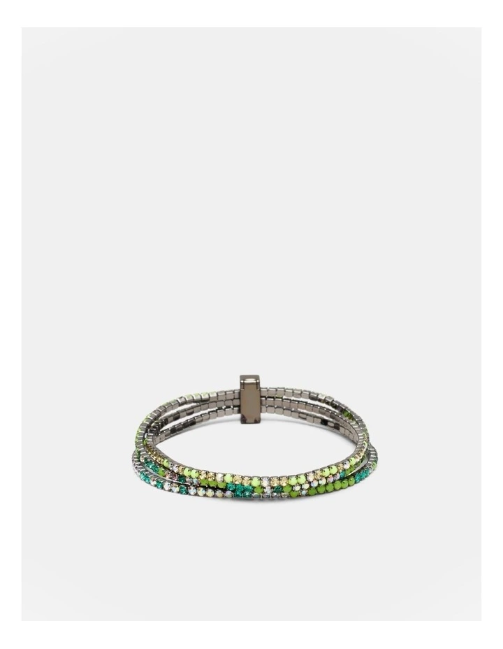 Mini Shimmy Bracelet in Neon Green image 1