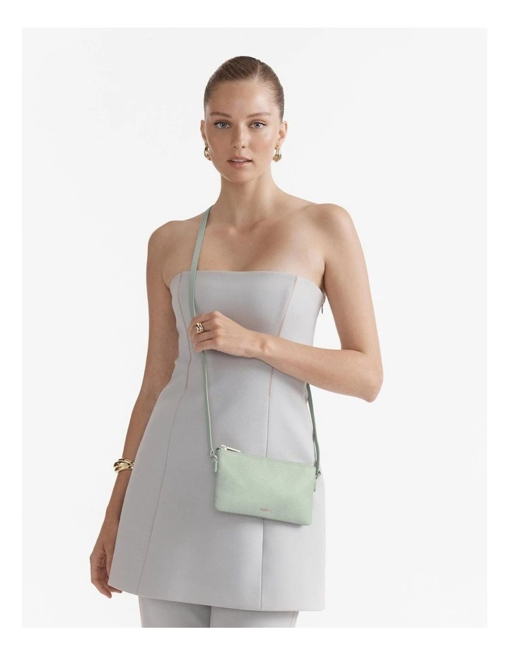 Mimco Rhiannon Pouch Crossbody Bag in Eucalyptus | MYER