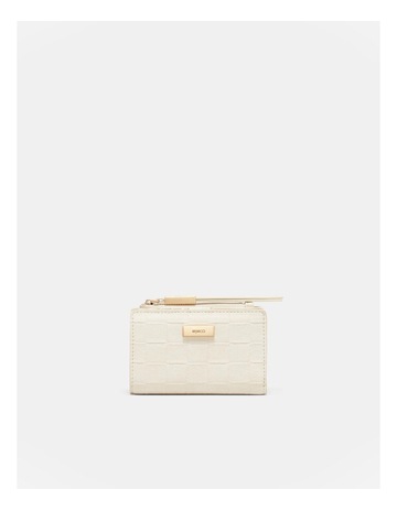 Parker Medium Wallet in Alabaster