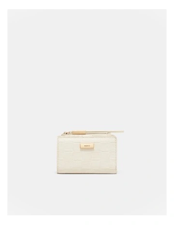 Parker Medium Wallet in Alabaster