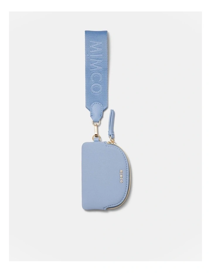 Mercy Wrist Strap Coin Purse in Slate Blue image 1