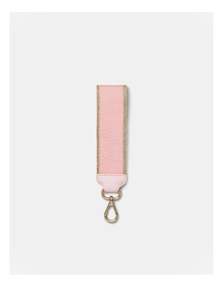 Stripe Webbing Wrist Strap in Ballet image 1