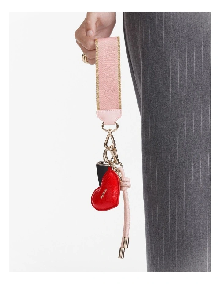 Stripe Webbing Wrist Strap in Ballet image 3