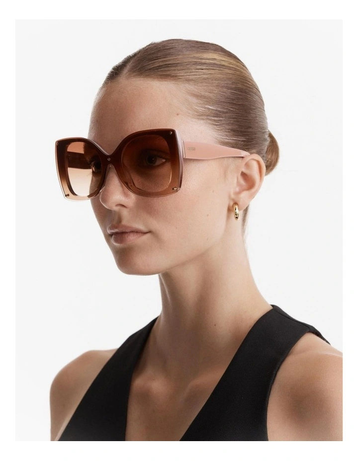 Margot Sunglasses in Dusty Rose image 2