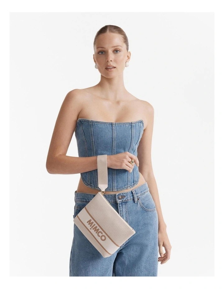 Blondie Pouch in Alabaster image 2