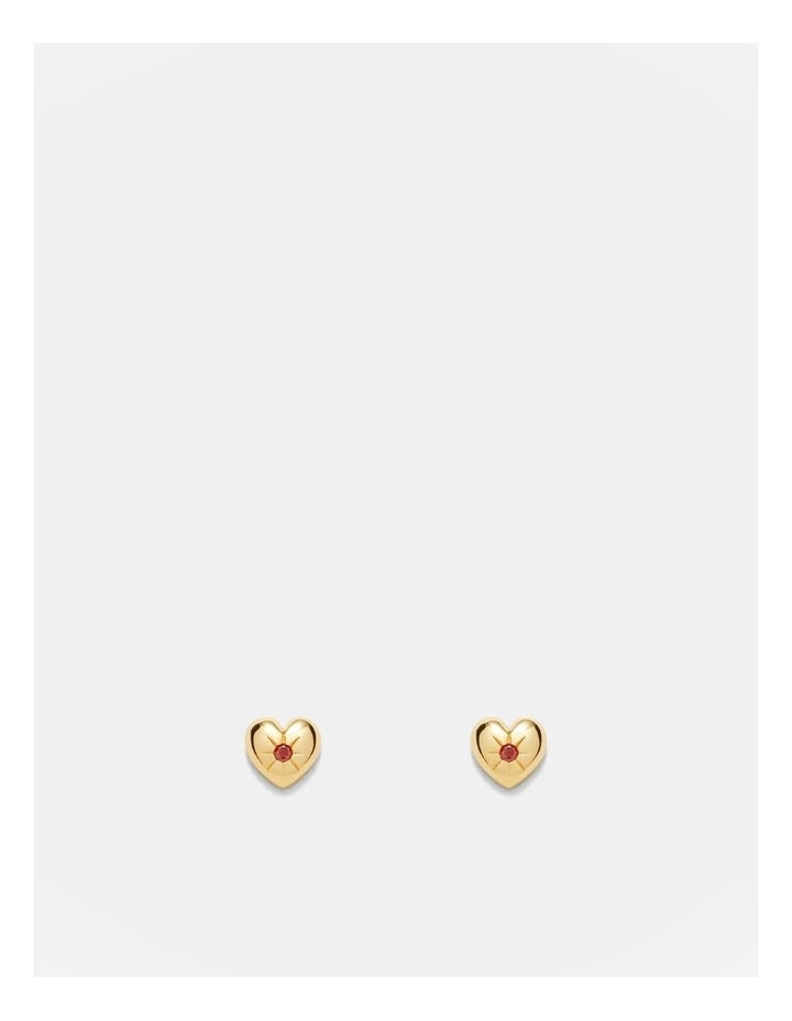 A Little Crush Stud Earrings in Gold image 1
