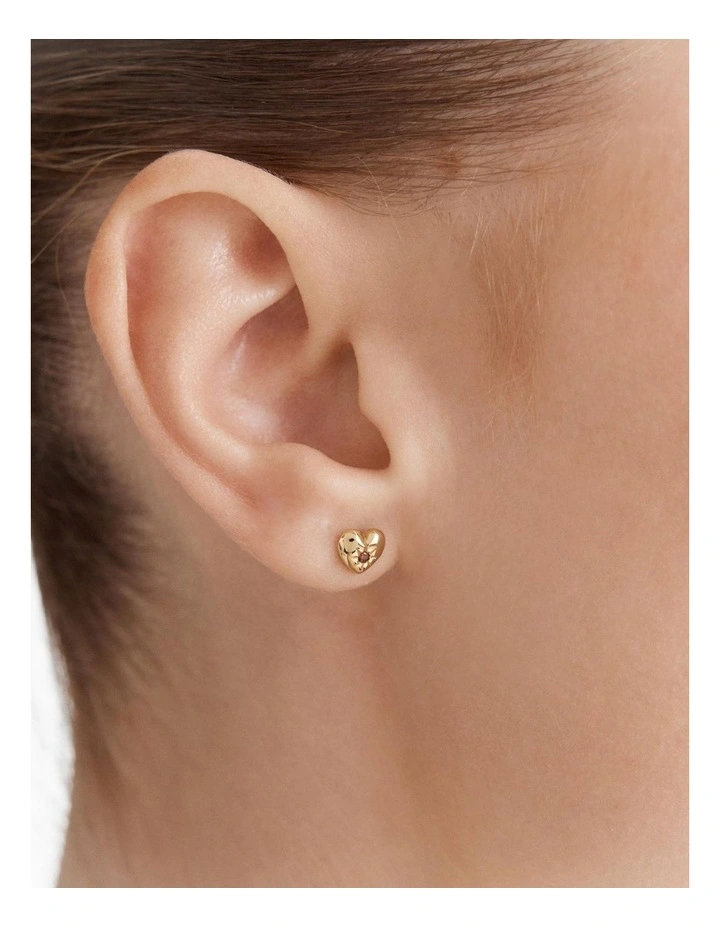 A Little Crush Stud Earrings in Gold image 4
