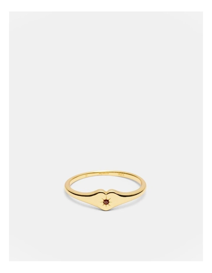 A Little Crush Ring in Gold image 1