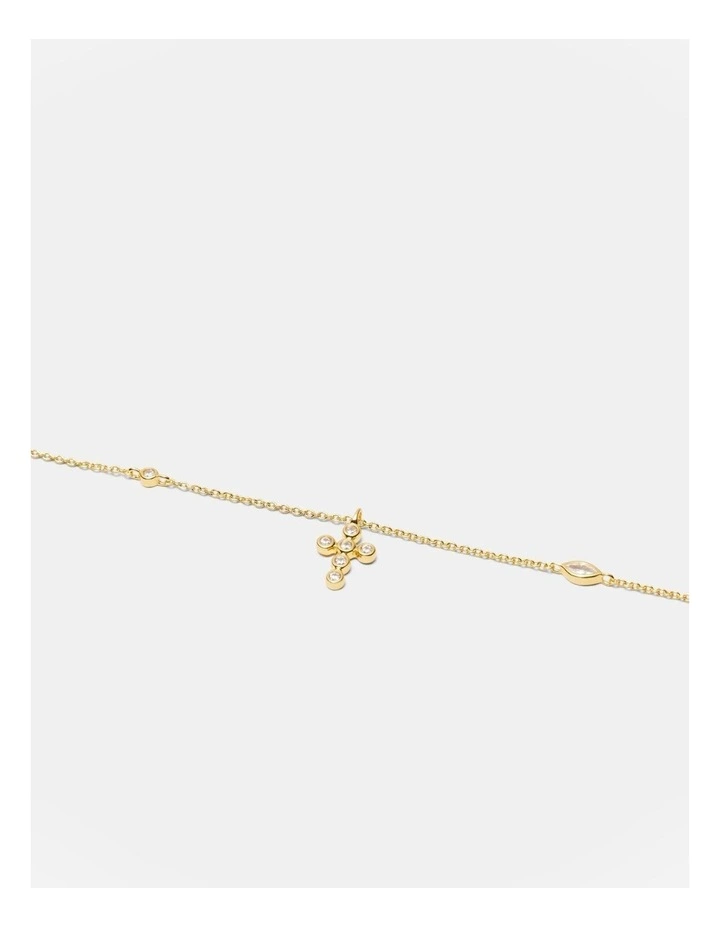 Faith Pendant Necklace in Gold image 3