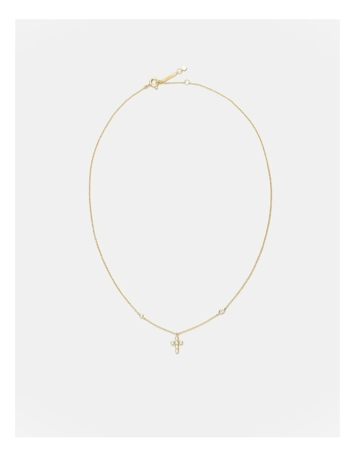 Faith Pendant Necklace in Gold image 5