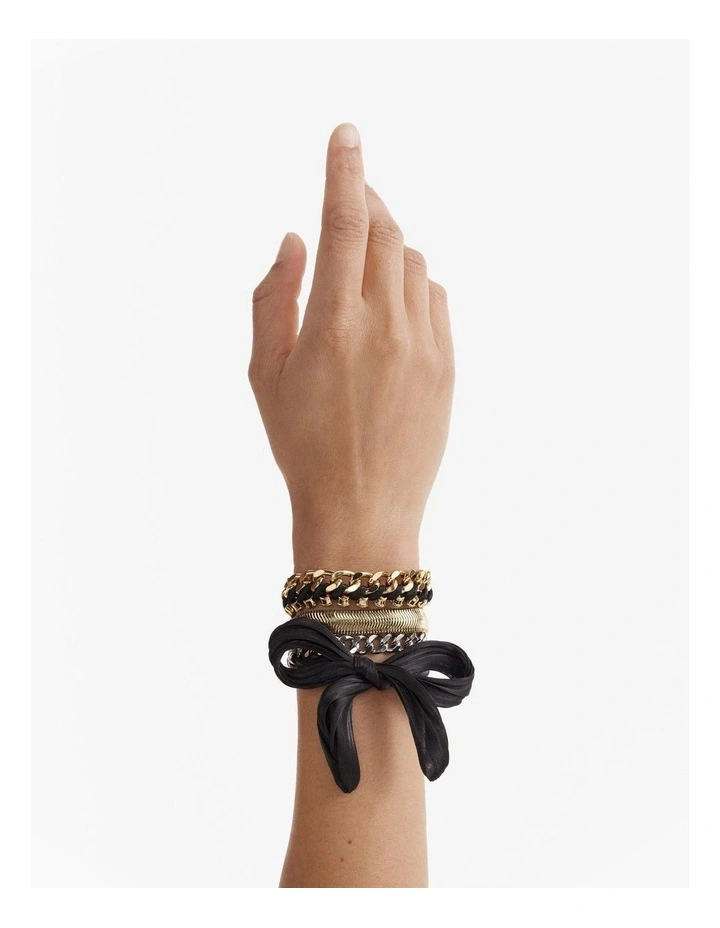 Pirouette Bracelet in Black image 2