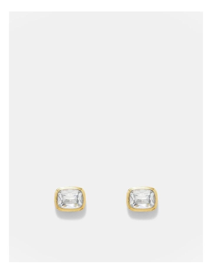 Pirouette Pearl Earrings in Black image 3