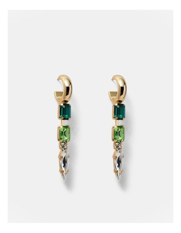 So Ornate Earrings in Pine image 1