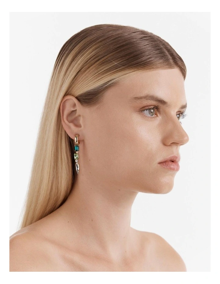 So Ornate Earrings in Pine image 2