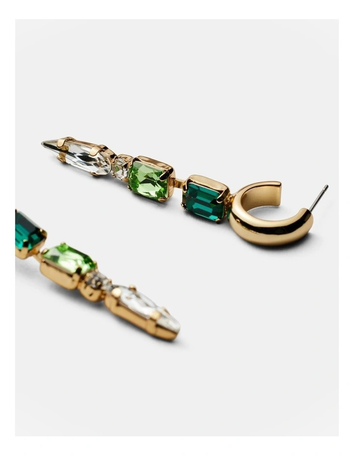 So Ornate Earrings in Pine image 3