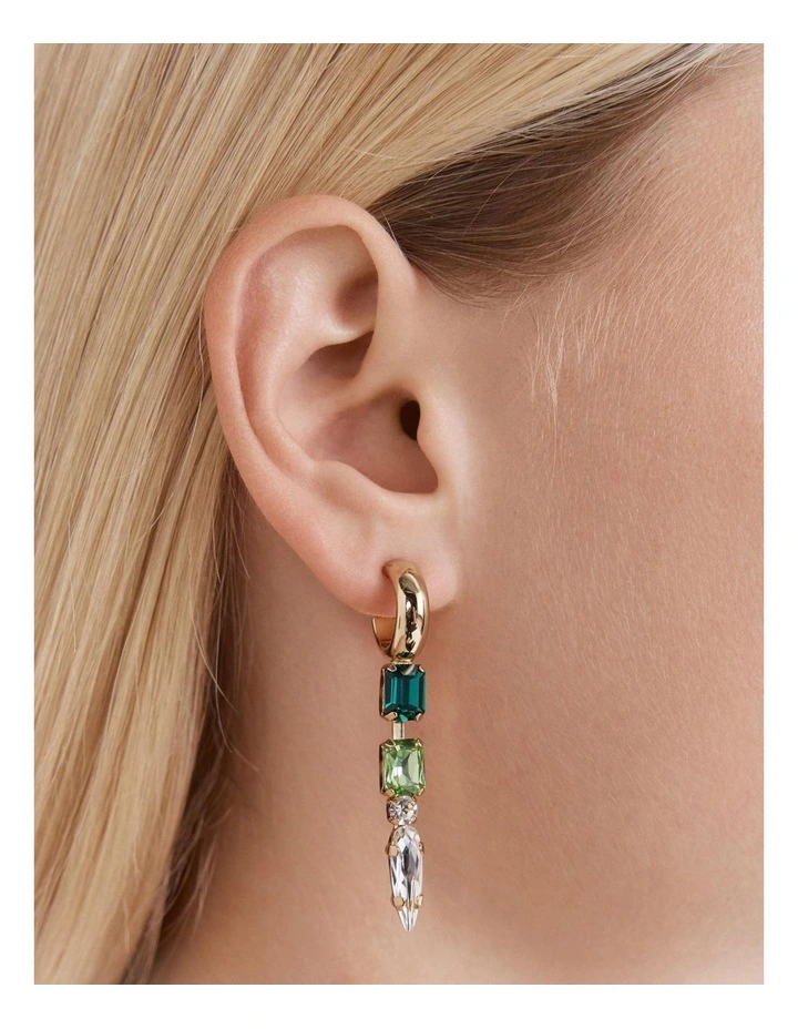 So Ornate Earrings in Pine image 4