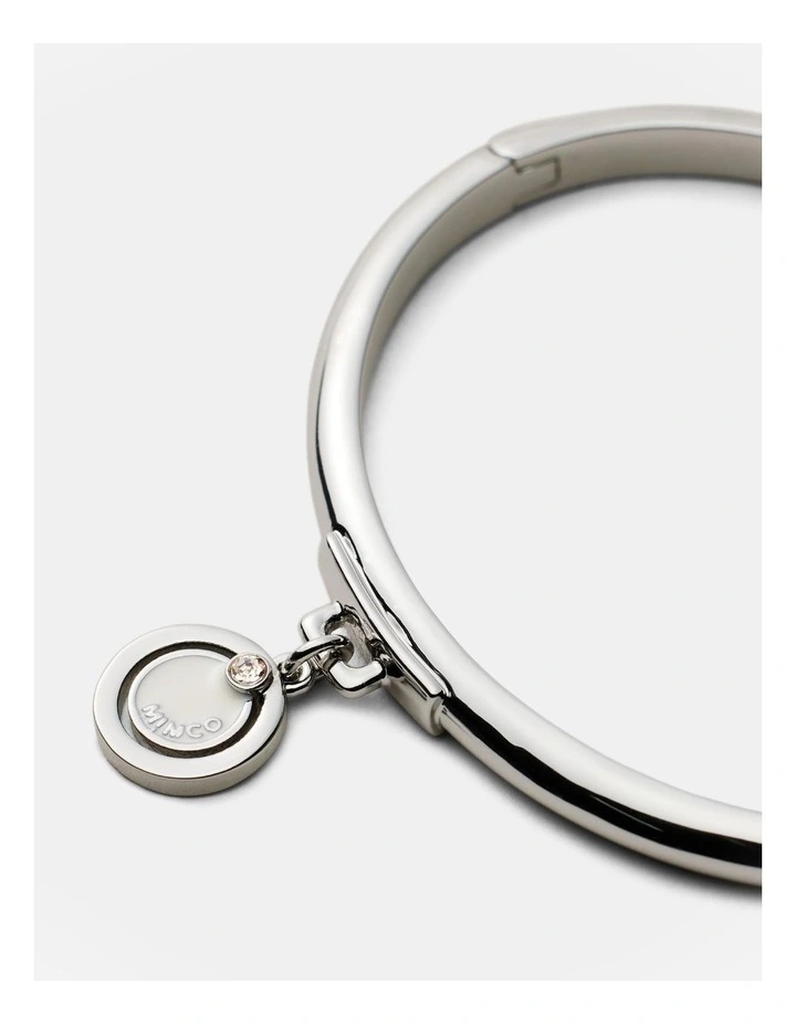 Charmed Bangle in Silver image 3