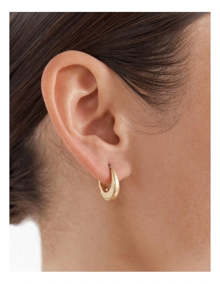 At The Ball Drop Earrings in Gold image 4