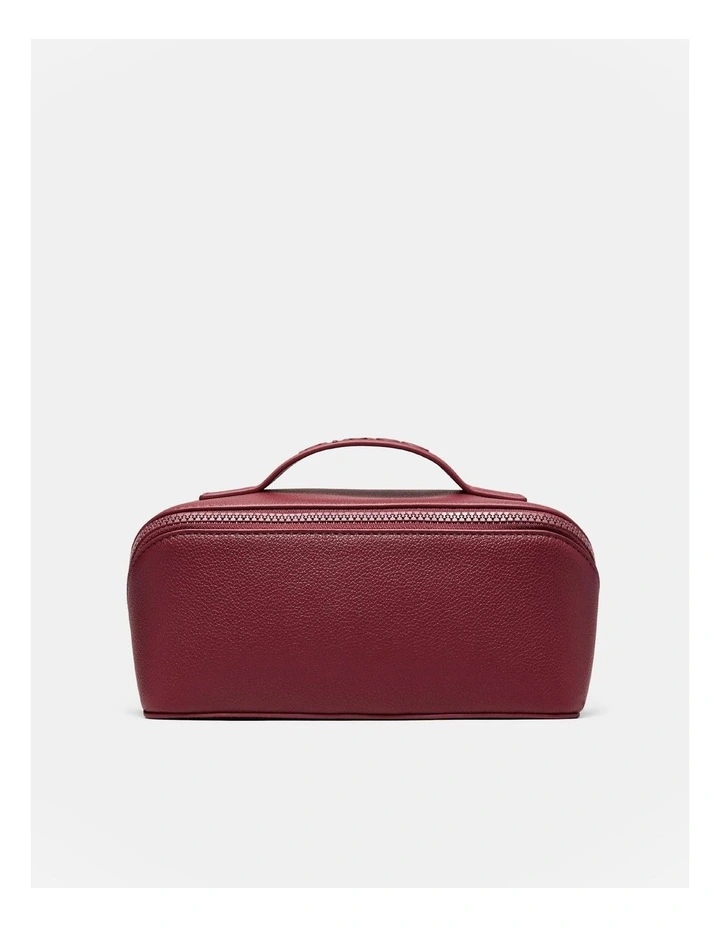 Atomic Medium Cosmetic Case in Claret image 1