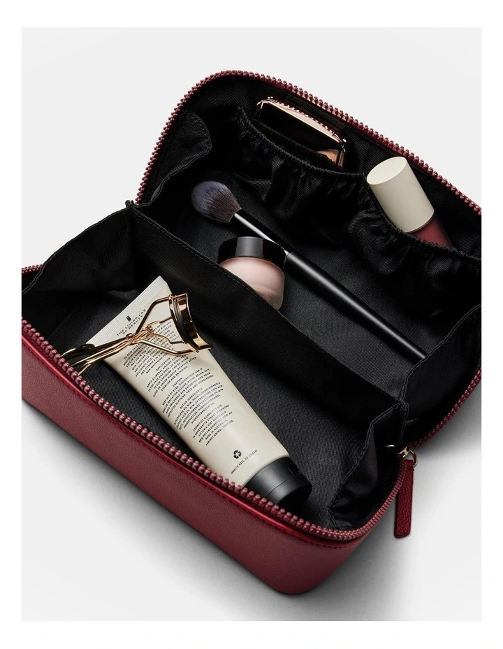Atomic Medium Cosmetic Case in Claret image 2
