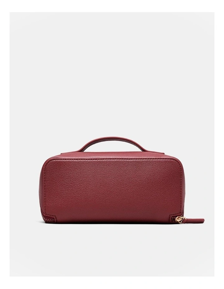 Atomic Medium Cosmetic Case in Claret image 4