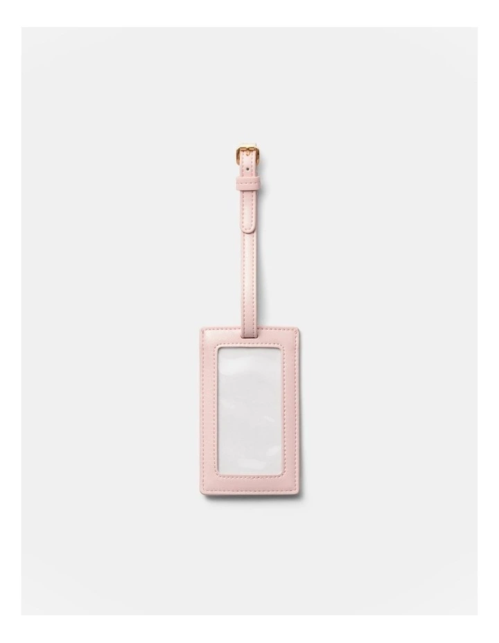 Drift Luggage Tag in Blossom Pink image 2