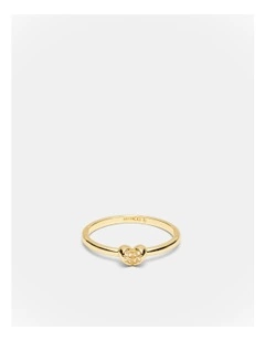 Heart To Heart Ring in Gold