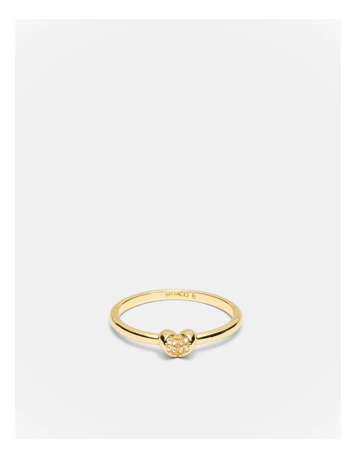 Heart To Heart Ring in Gold image 1