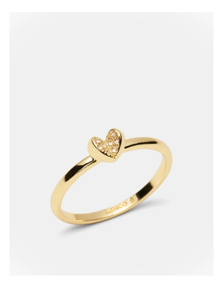 Heart To Heart Ring in Gold image 2
