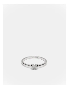 Heart To Heart Ring in Silver