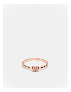 Heart To Heart Ring in Rose Gold