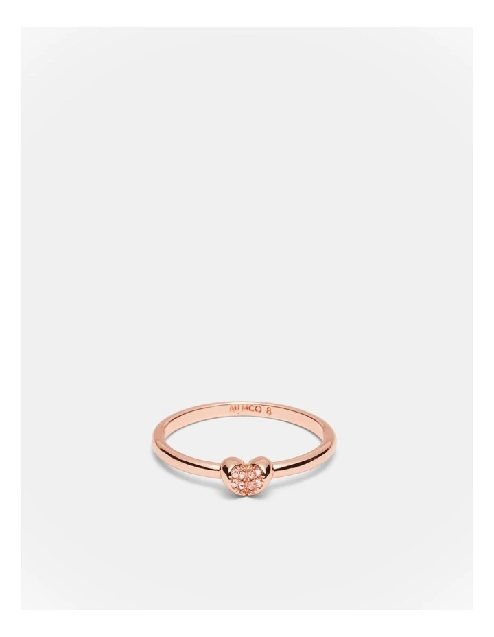 Heart To Heart Ring in Rose Gold image 1