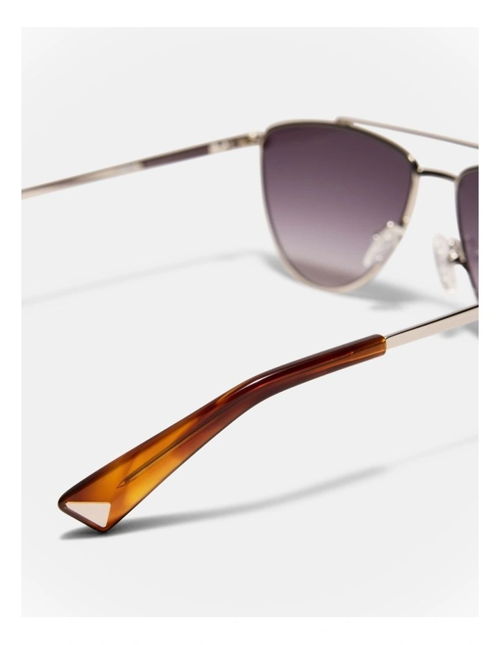 Dallas Sunglasses in Silver image 5