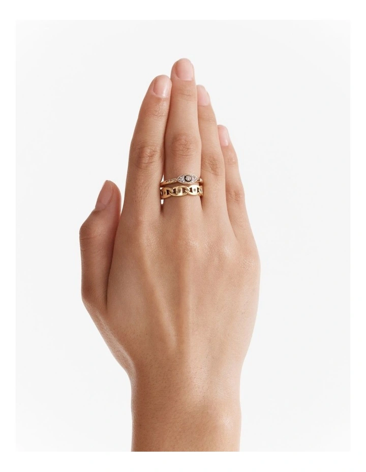 Emotional Ring Set in Gold image 2