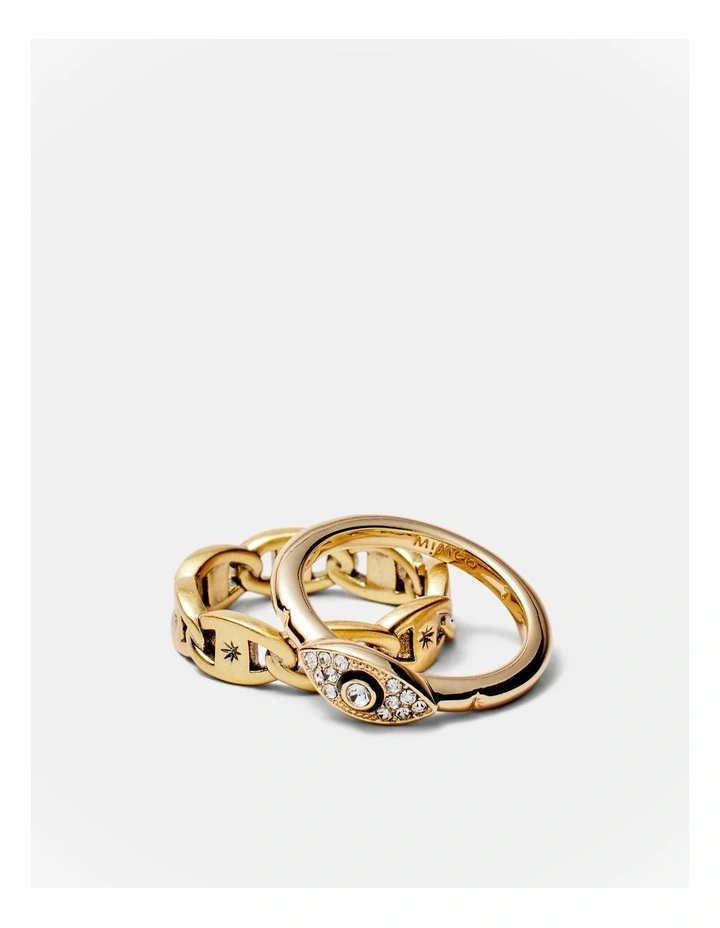 Emotional Ring Set in Gold image 3