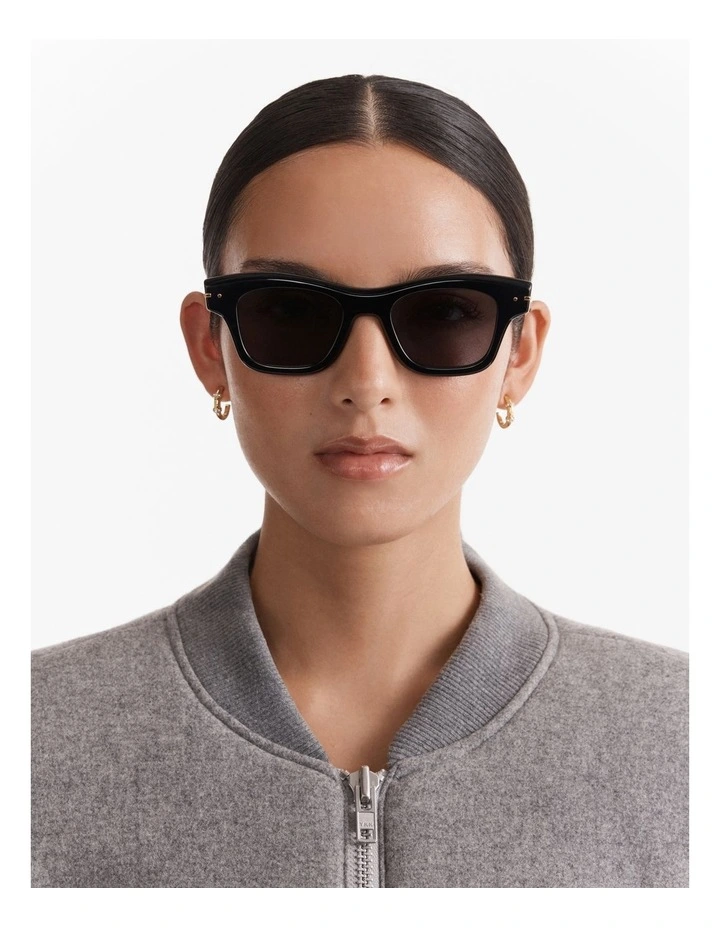 Lindsay Sunglasses in Black image 4