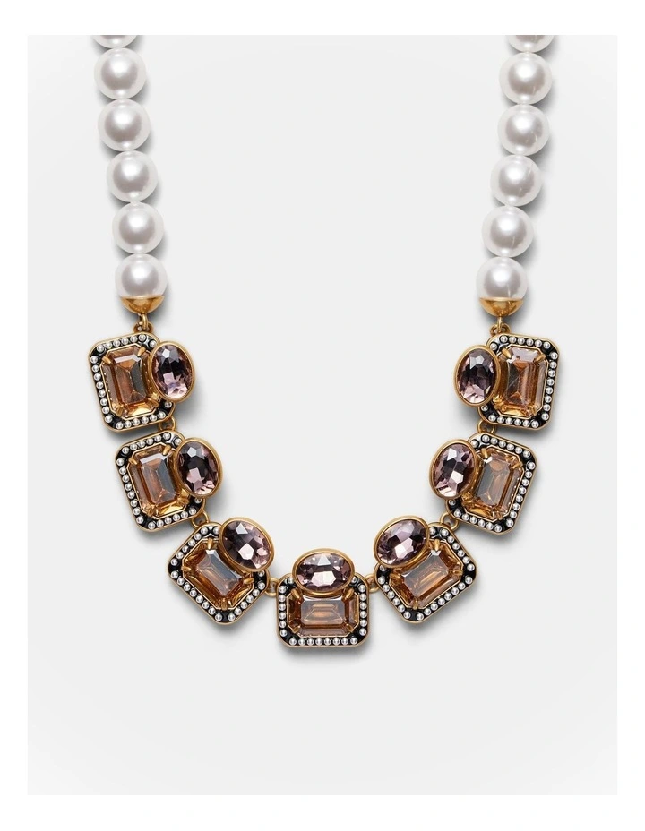 Demeanour Necklace in Wine image 1