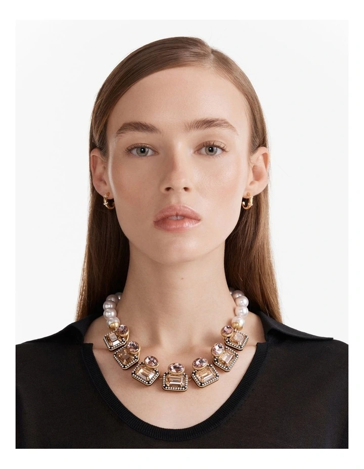 Demeanour Necklace in Wine image 2